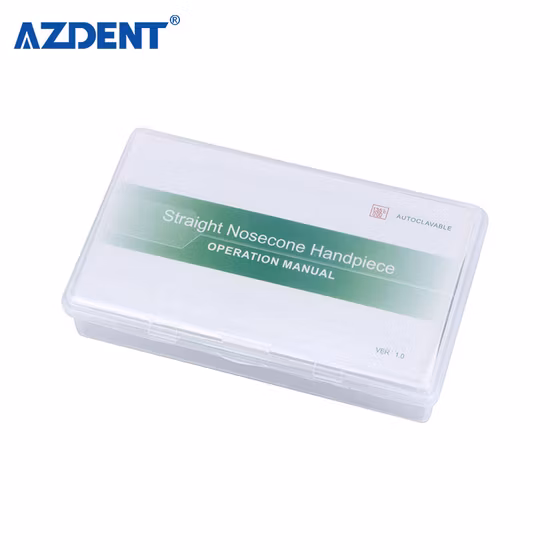 Spray esterno di alta qualità Manipolo dritto dentale 1: 1 a bassa velocità